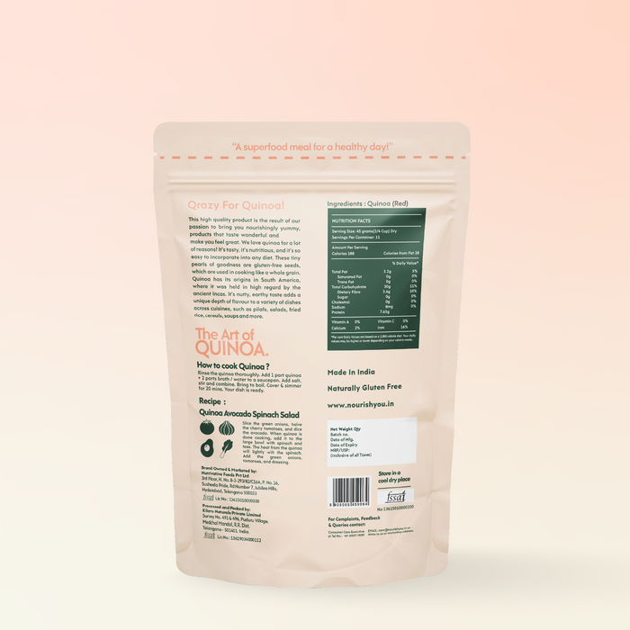 Red Quinoa, Superfood, Wholegrain