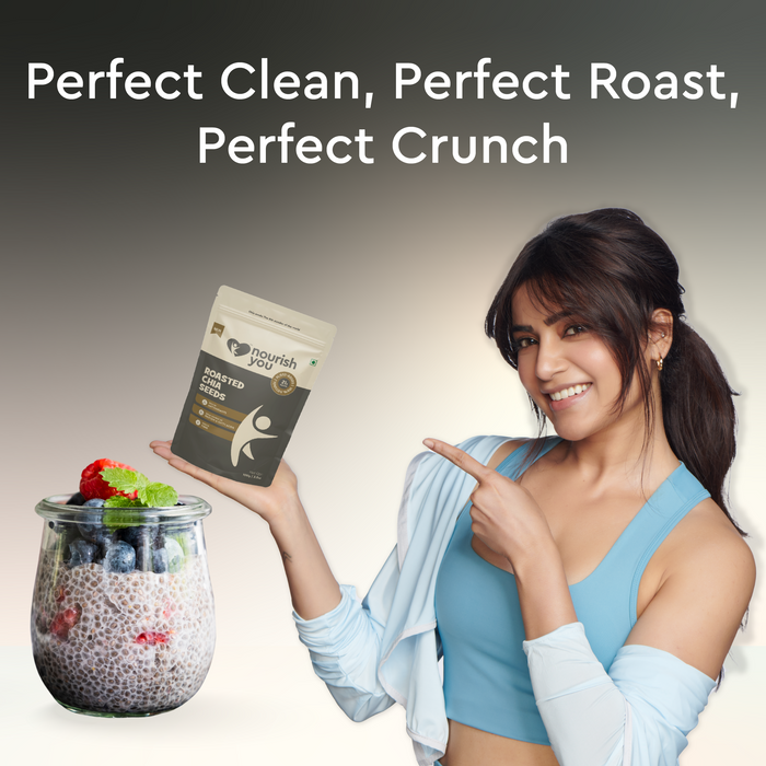 Roasted chia seeds, Rich in Omega-3 And Fiber