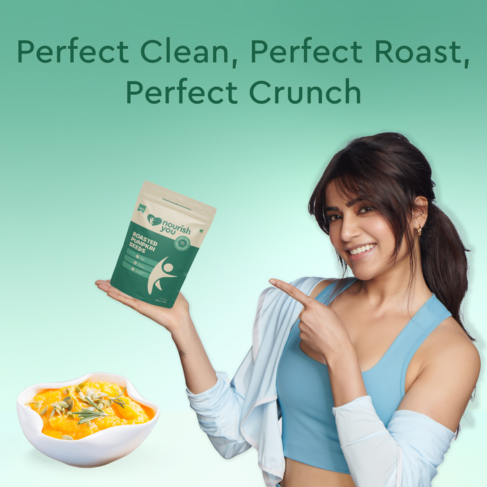 Roasted pumpkin seeds, Zinc Rich and Magnesium Source