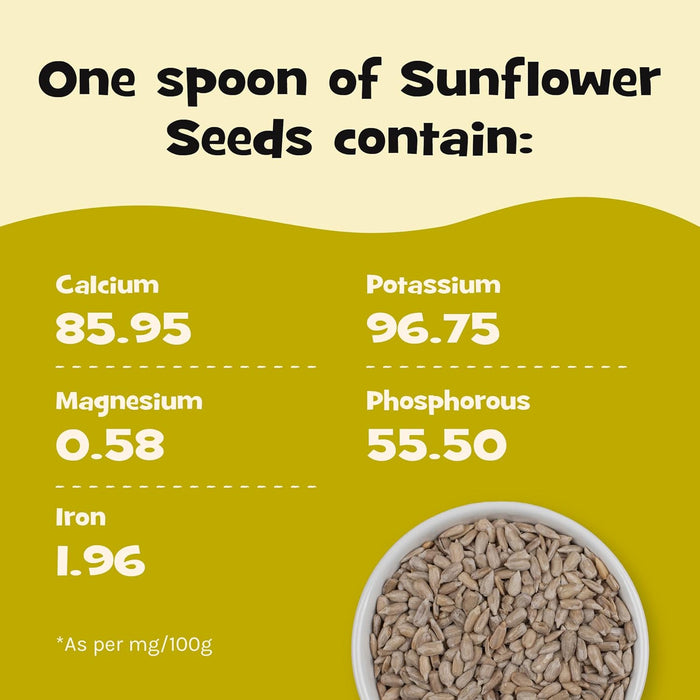 Sunflower seeds, Vitamin E-Rich and Antioxidant Rich