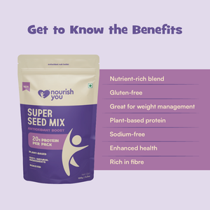 Antioxidant Boost Seed Mix, Rich In Fiber, Superfood