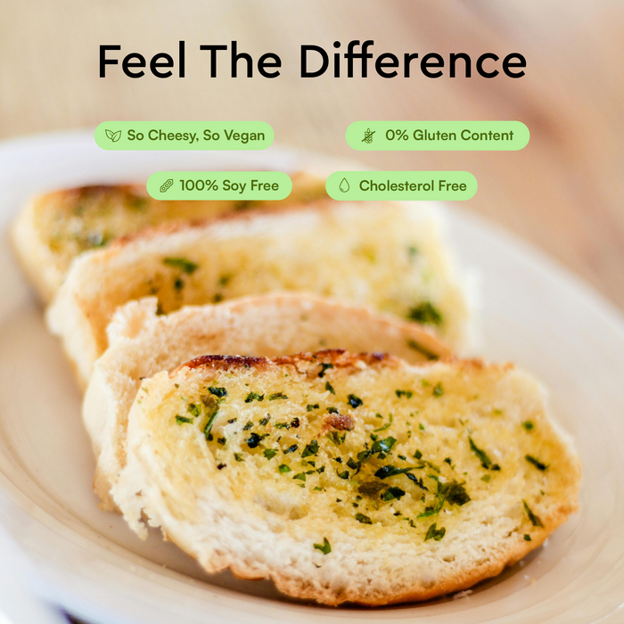Plant based mozzarella cheese - 300 gm | melty |  clean label, great taste, fresh