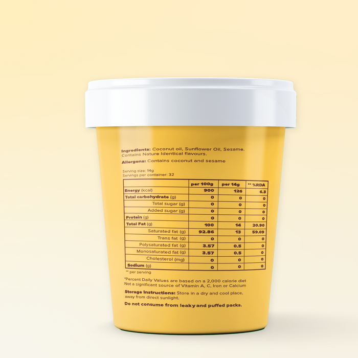 Vegan Prodigee - 500 ml | Zero cholesterol, zero trans fat, clean label