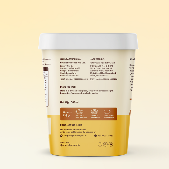 Plant-based Prodigee - 500 ml | Zero cholesterol, zero trans fat, clean label