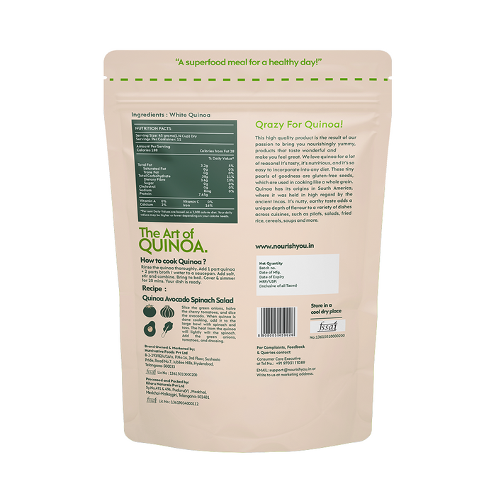 White Quinoa, Superfood 500g