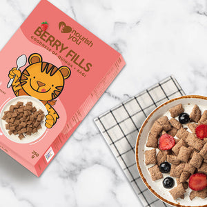 Strawberry fills with quinoa + ragi | 250g