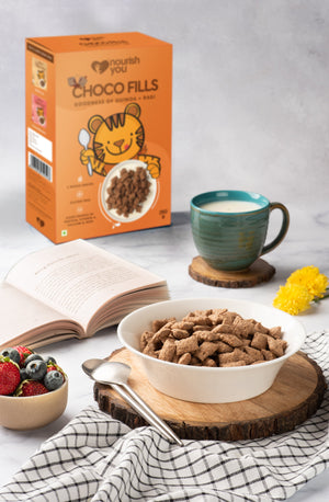 Choco fills with quinoa + ragi | 250g