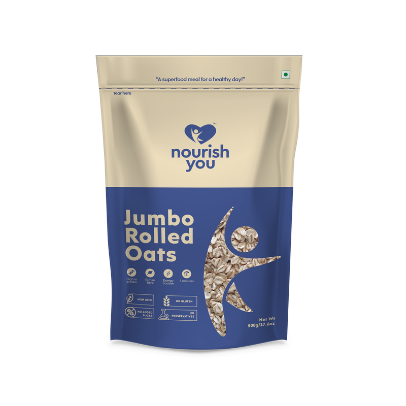 Jumbo rolled oats | 500g