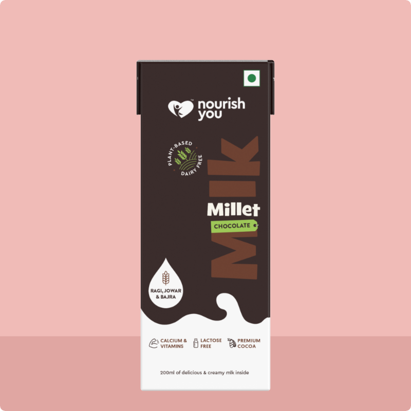 Millet mlk chocolate flavour - 200 ml