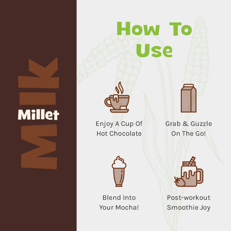 Millet mlk chocolate flavour - 200 ml
