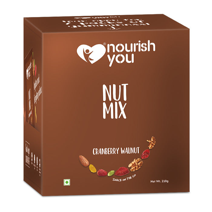 Cranberry walnut nut mix | 210g