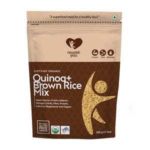 QUINOA WITH BROWN RICE MIX | 500g - Nourish You